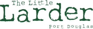 The Little Larder - Logo White